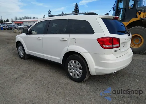 2017 Dodge Journey Se Awd z USA, uszkodzony, nr VIN 3C4PDDAG6HT648835